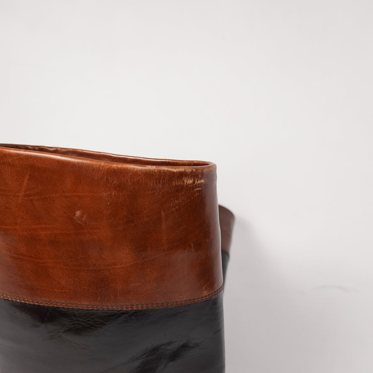 Vintage Ferragamo Leather Riding Boots - Womens 8