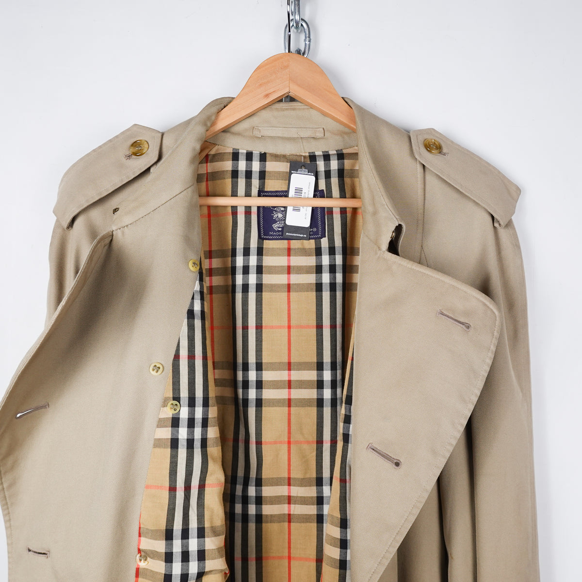 Vintage Burberry Trench Coat - Size M