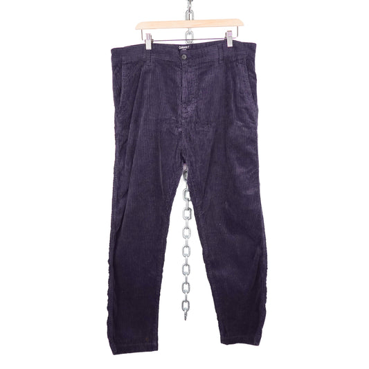 Carhartt WIP Corduroy Menson Navy Pant - Size 38