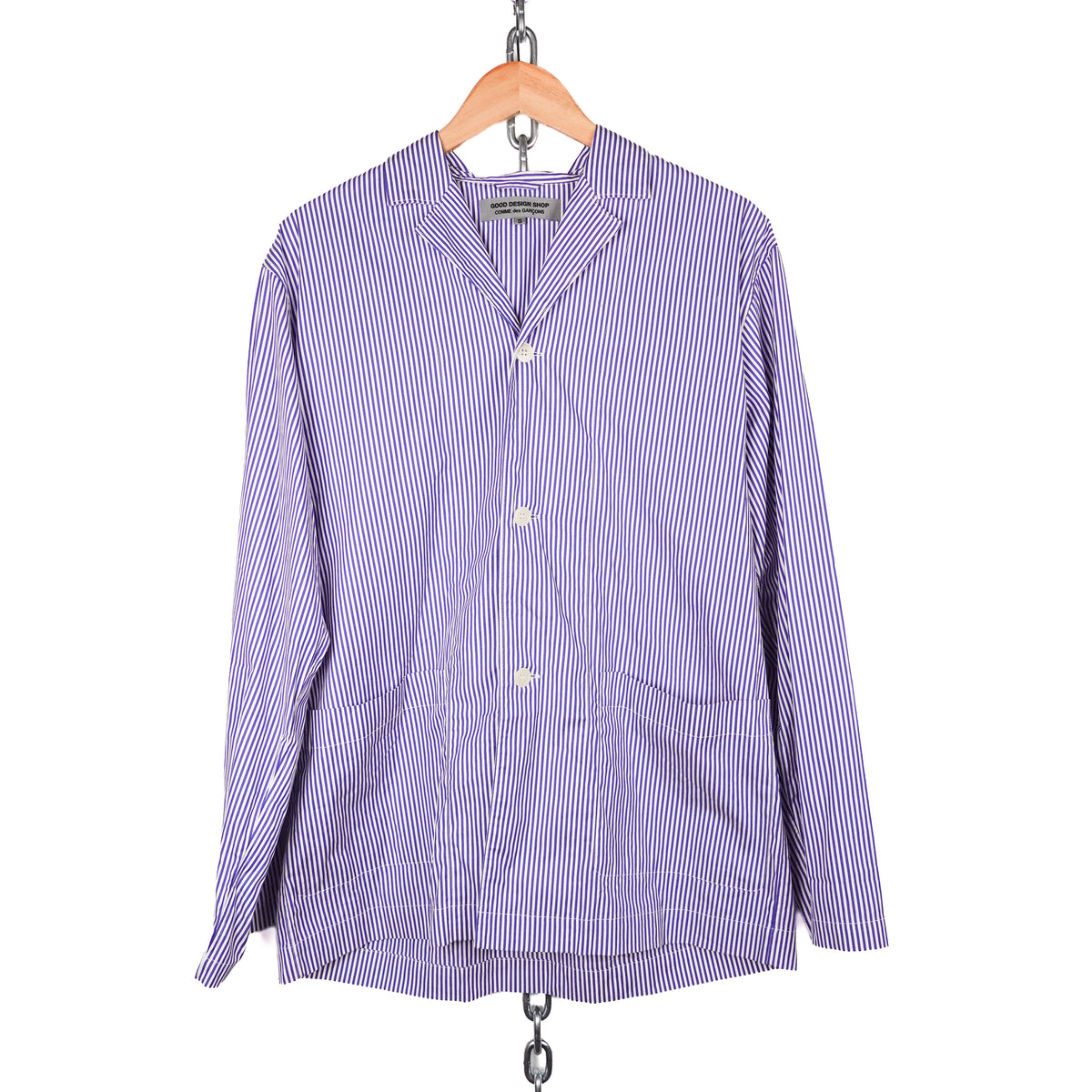 CDG Good Design Shop Pinstripe Button Up - Size S
