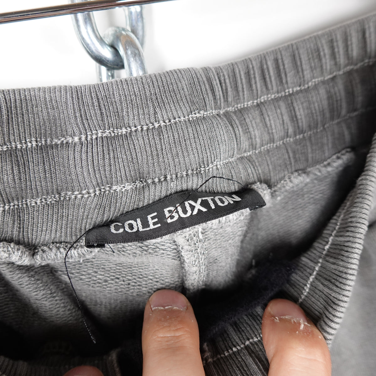 Cole Buxton Ash Grey Sweatpants- Size M