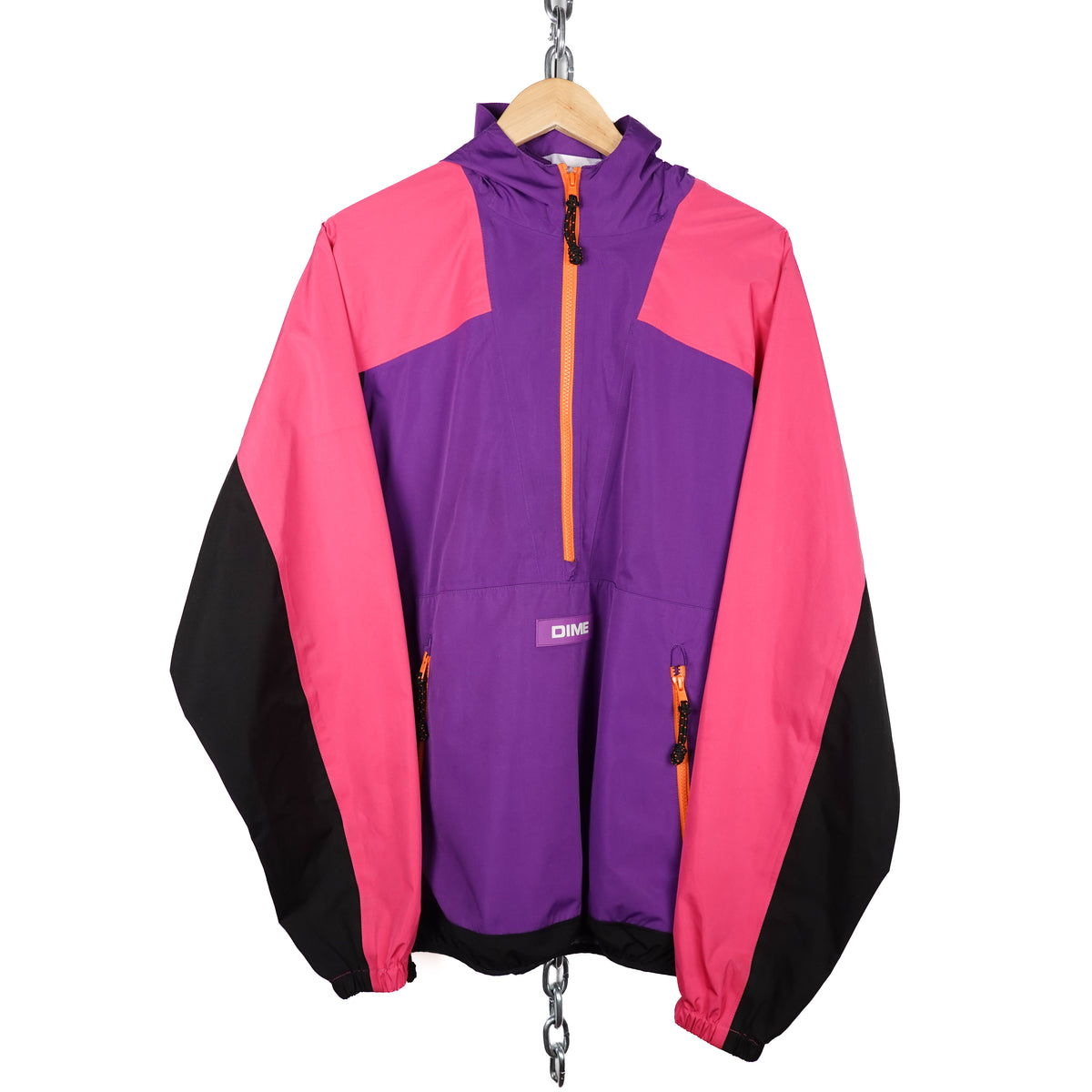 Dime Anorak Multi Color Jacket - Size L