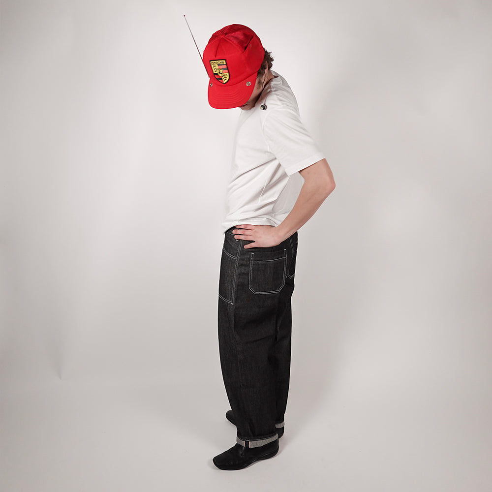 DogHouse© Selvedge Black Denim Fatigue Pants