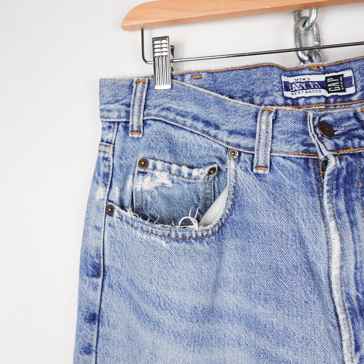 Vintage Gap Distressed Jeans - Size 33
