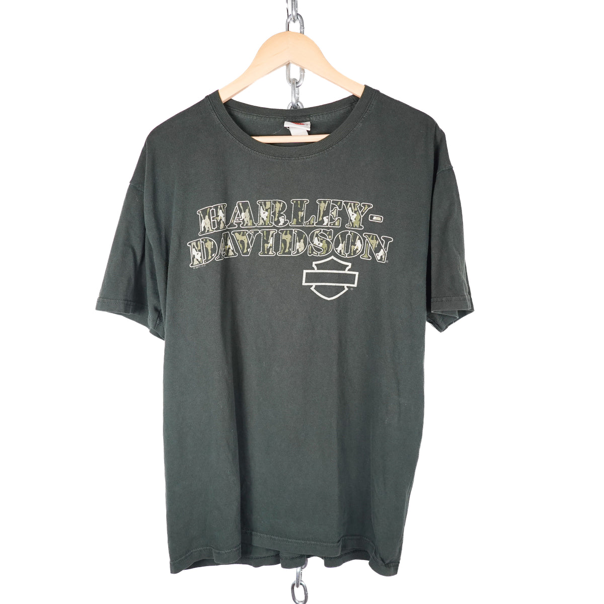 Harley Plympton Dark Green Tee - Size L