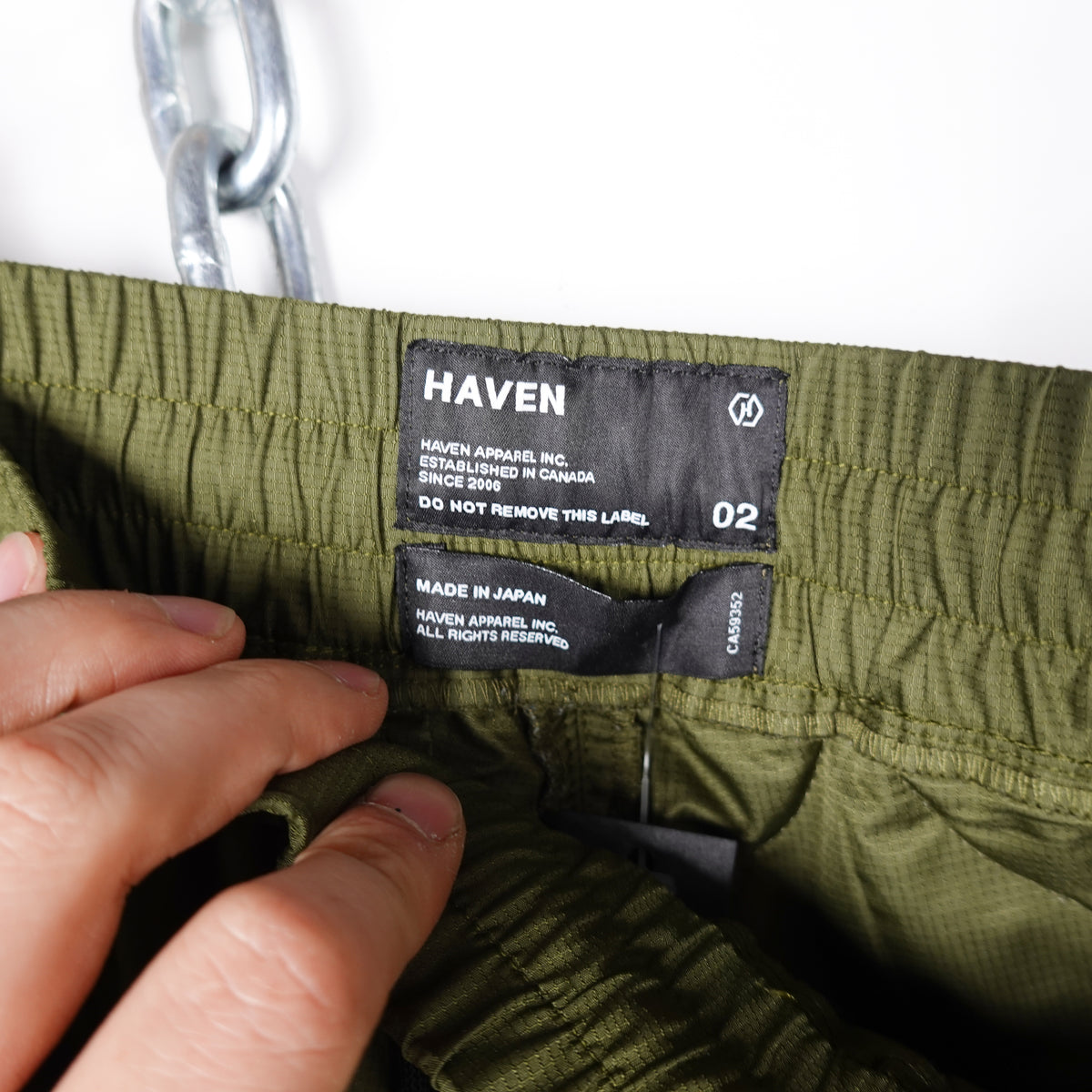 Haven Primaloft Quilted Pant - Size 2