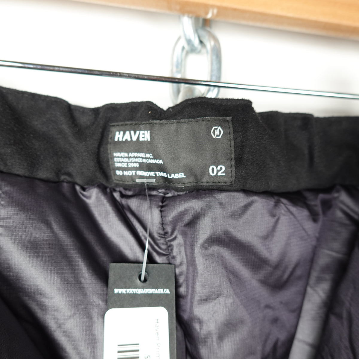 Haven Primaloft Navy Pant - Size 2