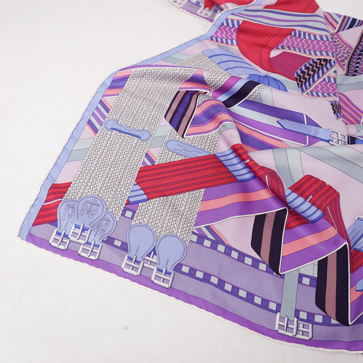 Hermes Silk Scarf