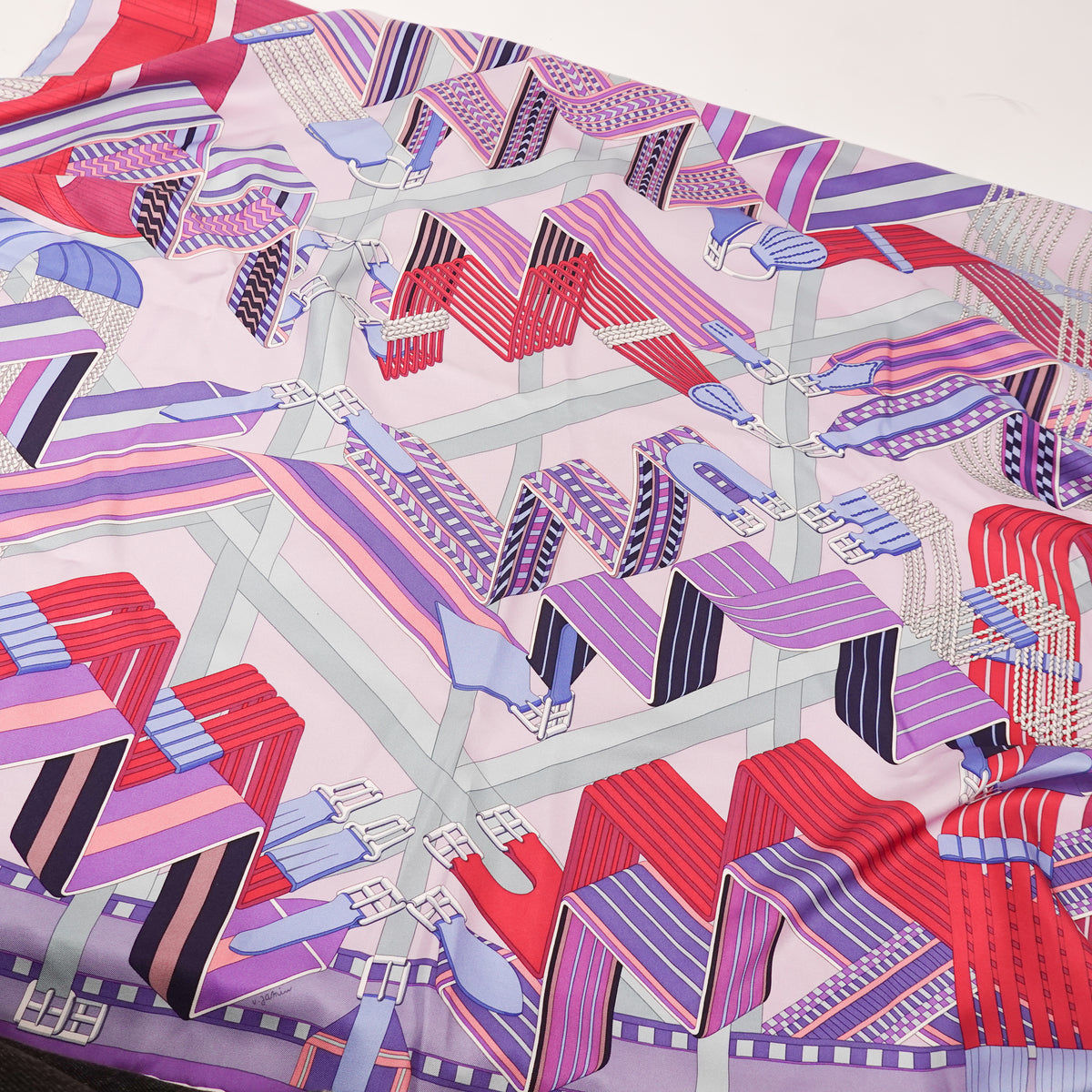 Hermes Silk Scarf