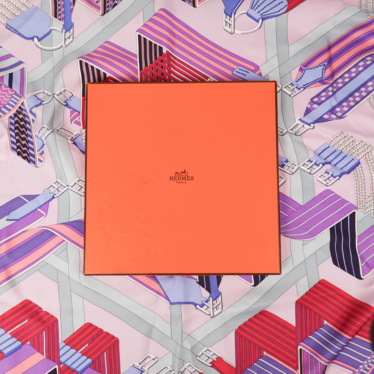 Hermes Silk Scarf