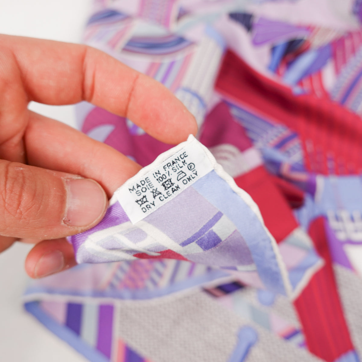 Hermes Silk Scarf