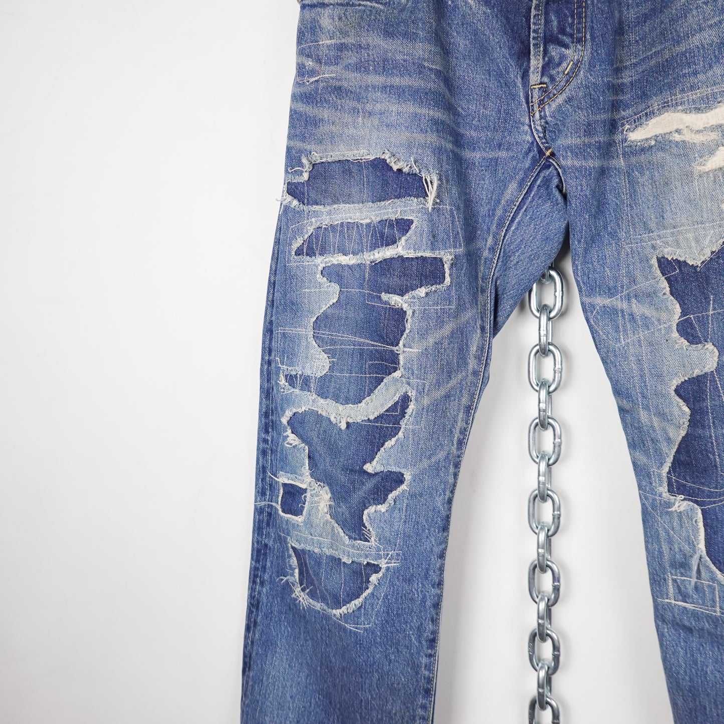 Hysteric Glamour Repaired Denim Pant - Size 32