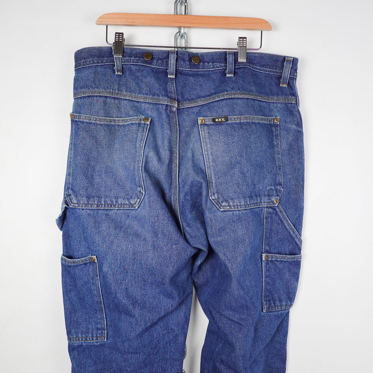 Vintage Denim Double Knee Pant - Size 36