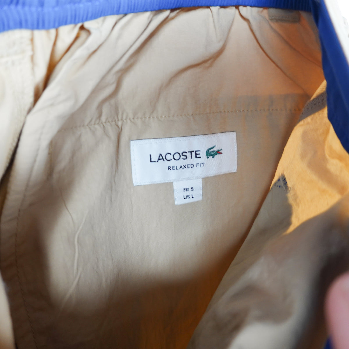 Lacoste Beige Short - Size L