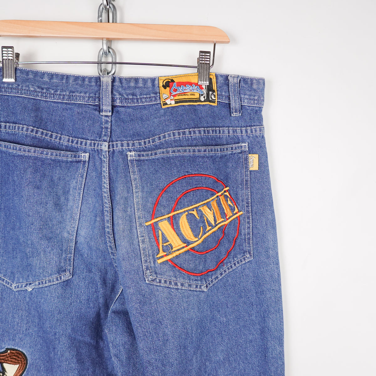 Vintage Wile E. Coyote Crazy Jeans - Size 36