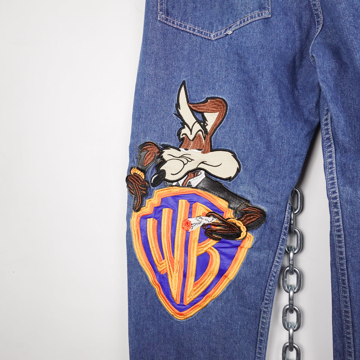 Vintage Wile E. Coyote Crazy Jeans - Size 36