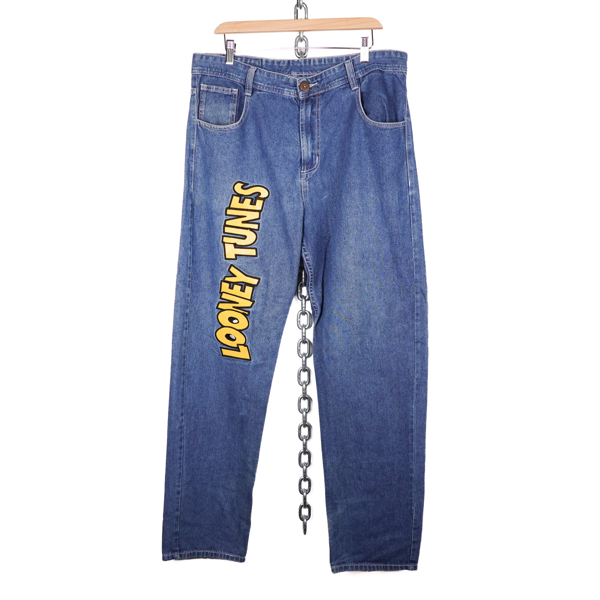 Vintage Wile E. Coyote Crazy Jeans - Size 36