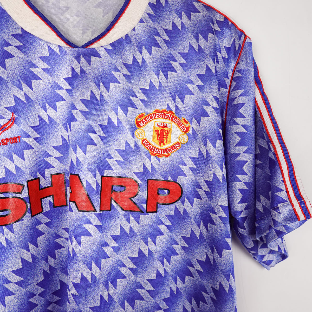 Vintage Bootleg Man. United Jersey - Size L