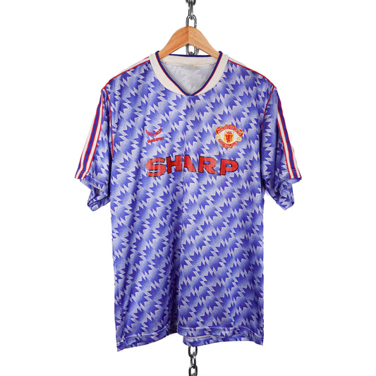 Vintage Bootleg Man. United Jersey - Size L