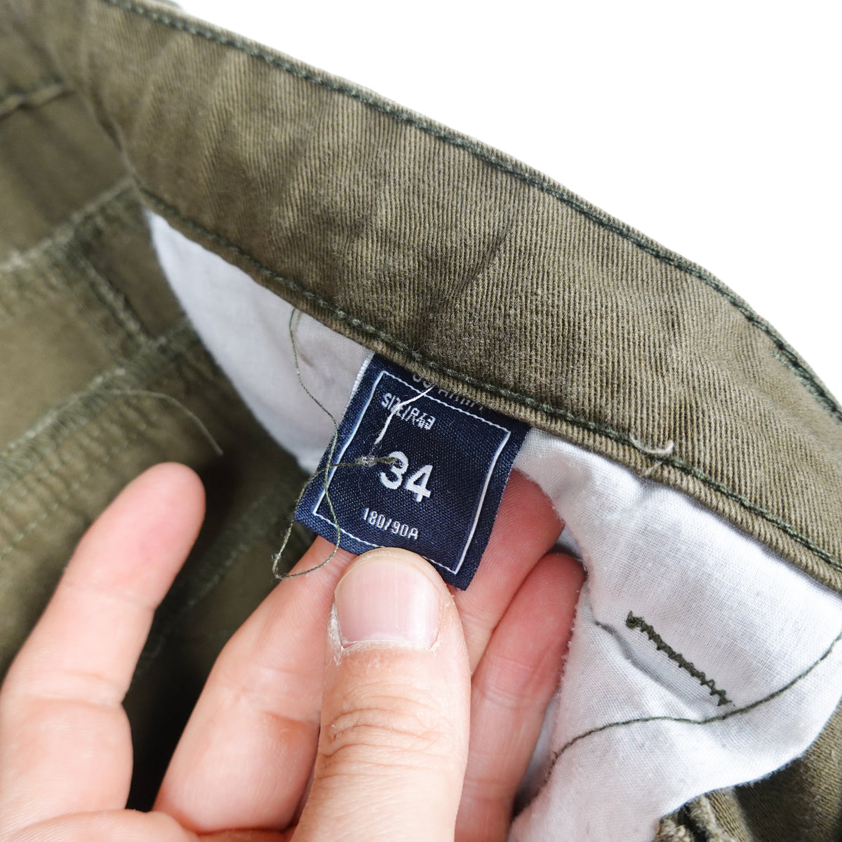 Vintage Military Cargo Pants - Size 37