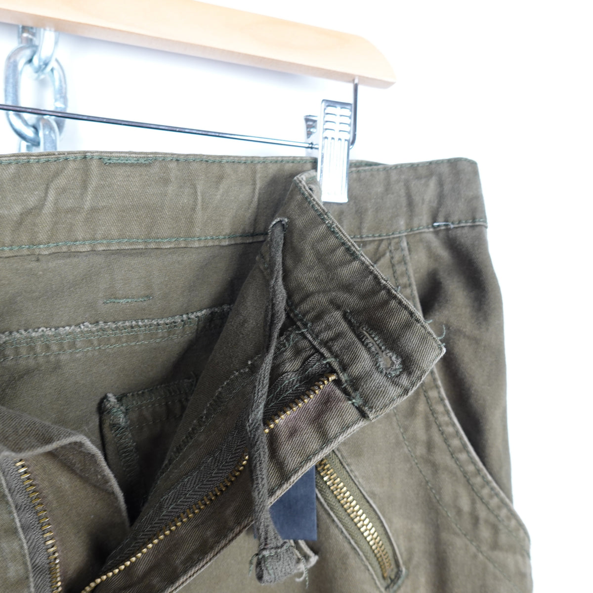 Vintage Military Cargo Pants - Size 37