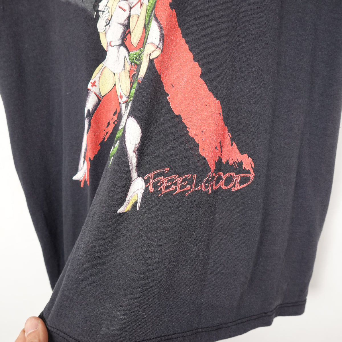 1989 Motley Crue Feel Good Tour Tee - Size S