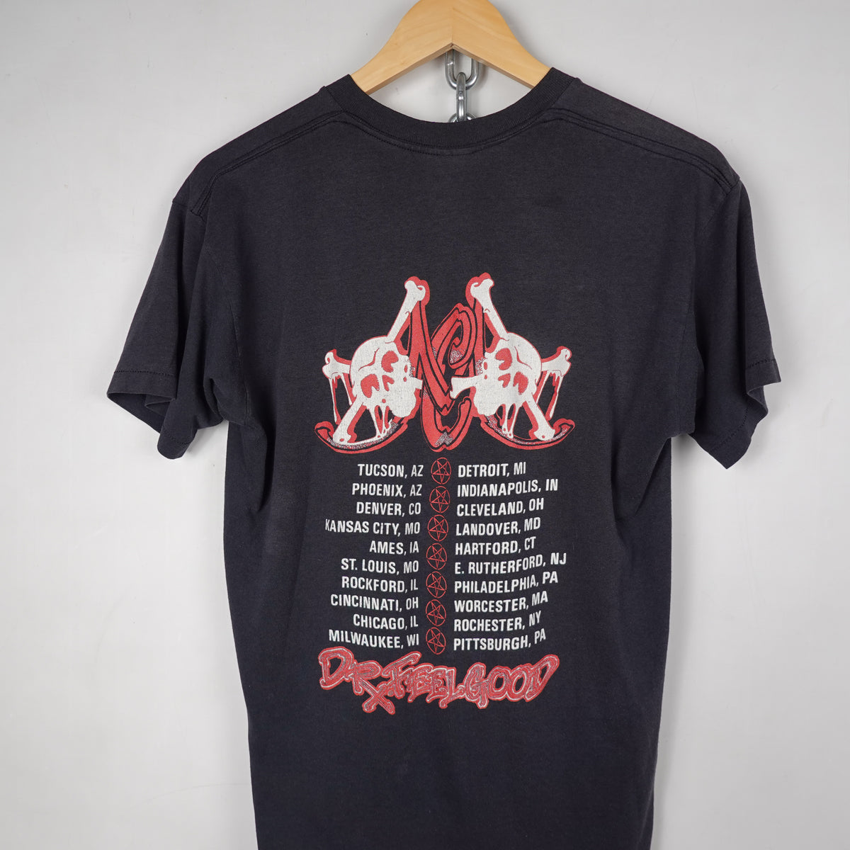 1989 Motley Crue Feel Good Tour Tee - Size S