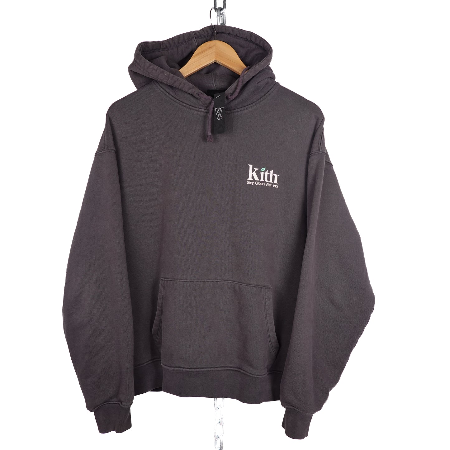 Kith Grey Oversized Hoodie - Size S