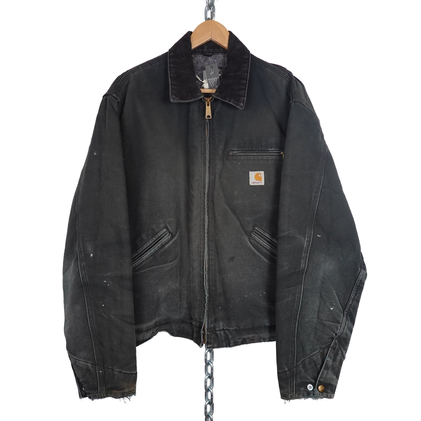 Vintage Carhartt Detroit Black Jacket - Size XL