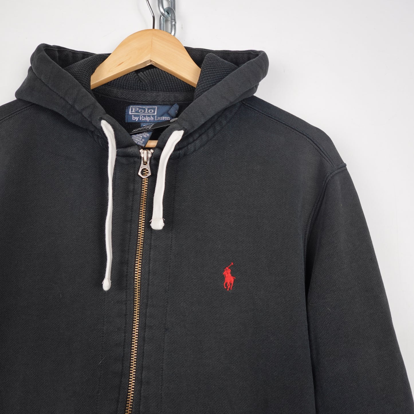 Polo RL Zip Up Hoodie - Size L