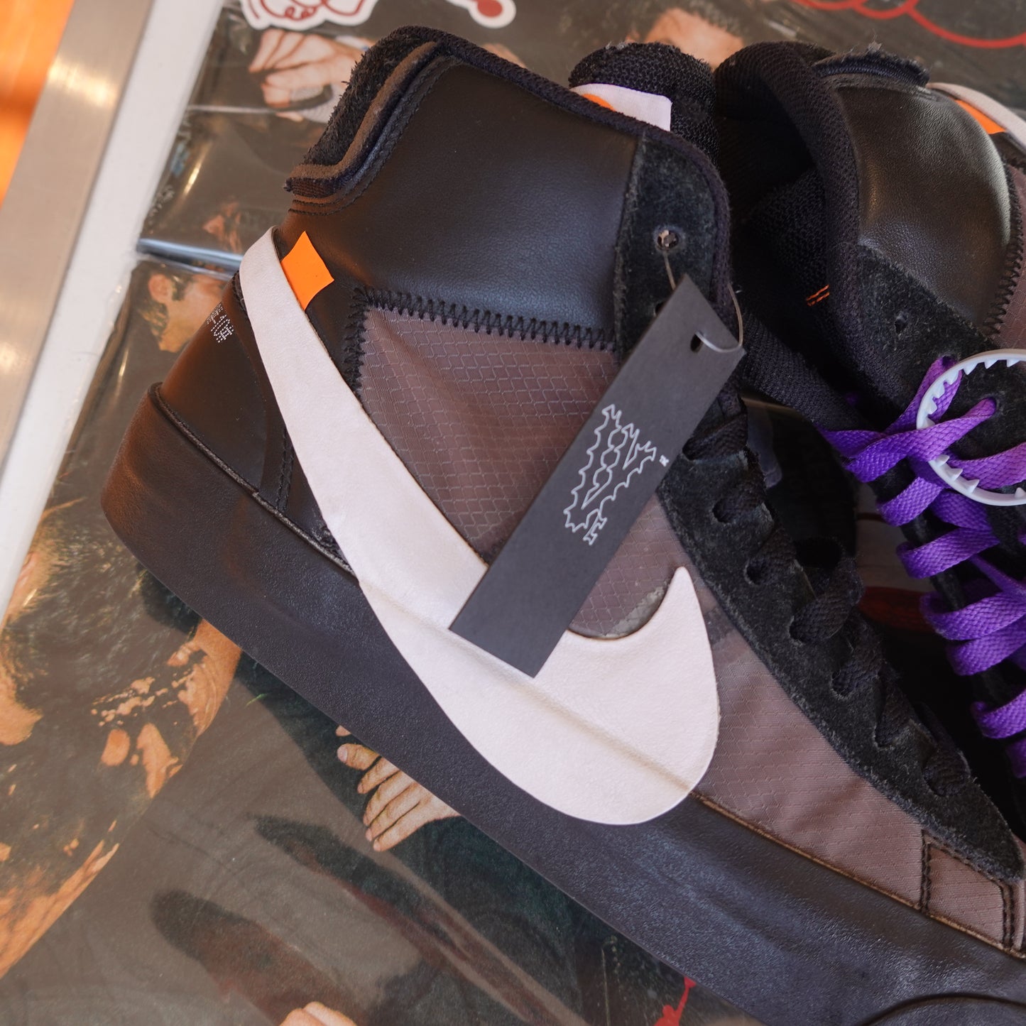 Nike Off-White Blazer High 'Grim Reaper' - Size 9