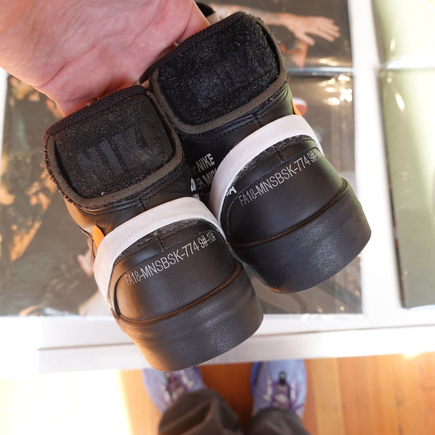 Nike Off-White Blazer High 'Grim Reaper' - Size 9