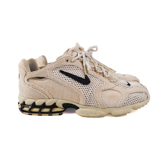 Nike x Stussy Air Zoom Spiridon Cage 2 Fossil - Size 10.5