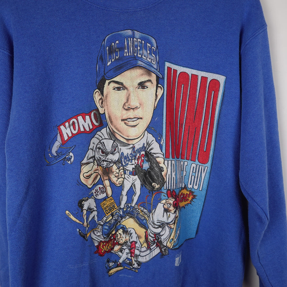 Vintage Hideo Nomo LA Dodgers Crewneck - Size M