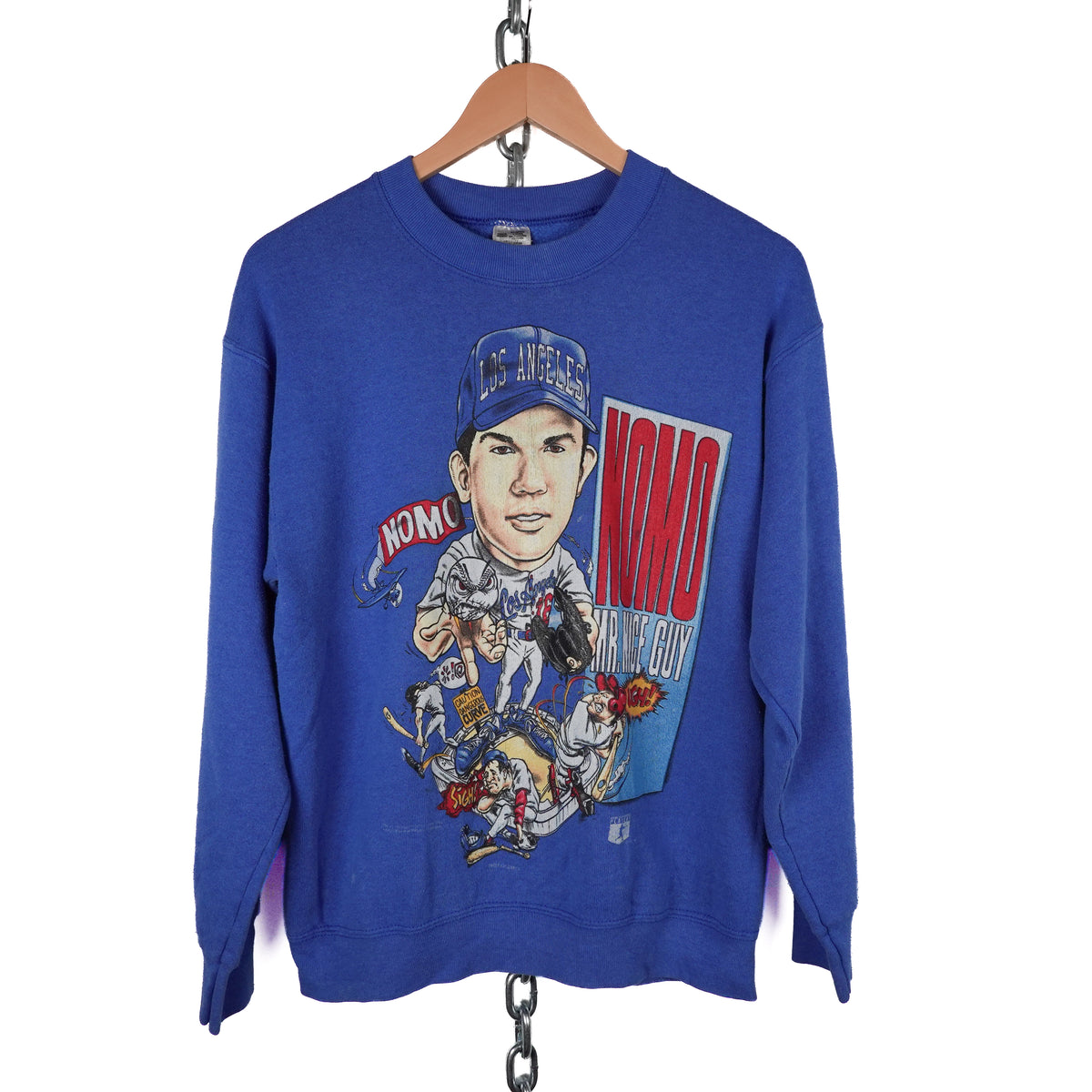 Vintage Hideo Nomo LA Dodgers Crewneck - Size M
