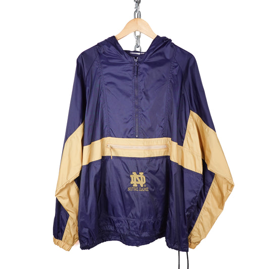 Vintage Notre Dame Anorak Jacket - Size XXL