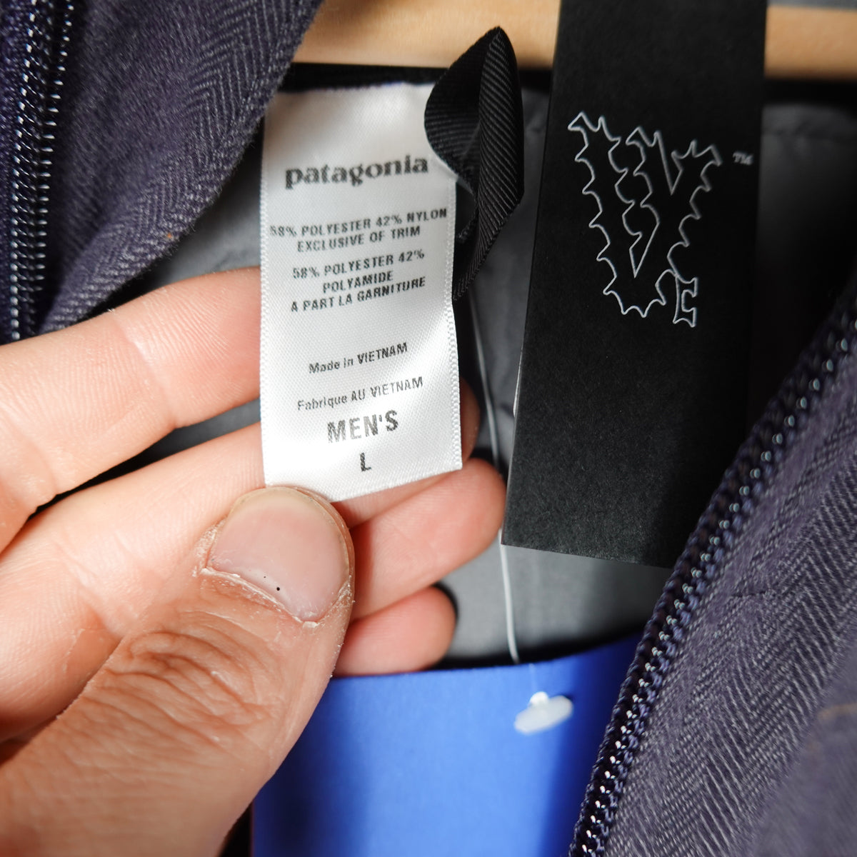 Patagonia Navy Jacket - Size L