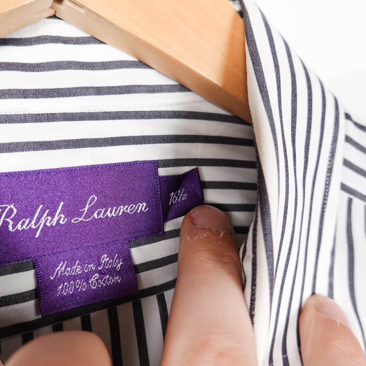 Ralph Lauren Purple Label Button Up - Size XL