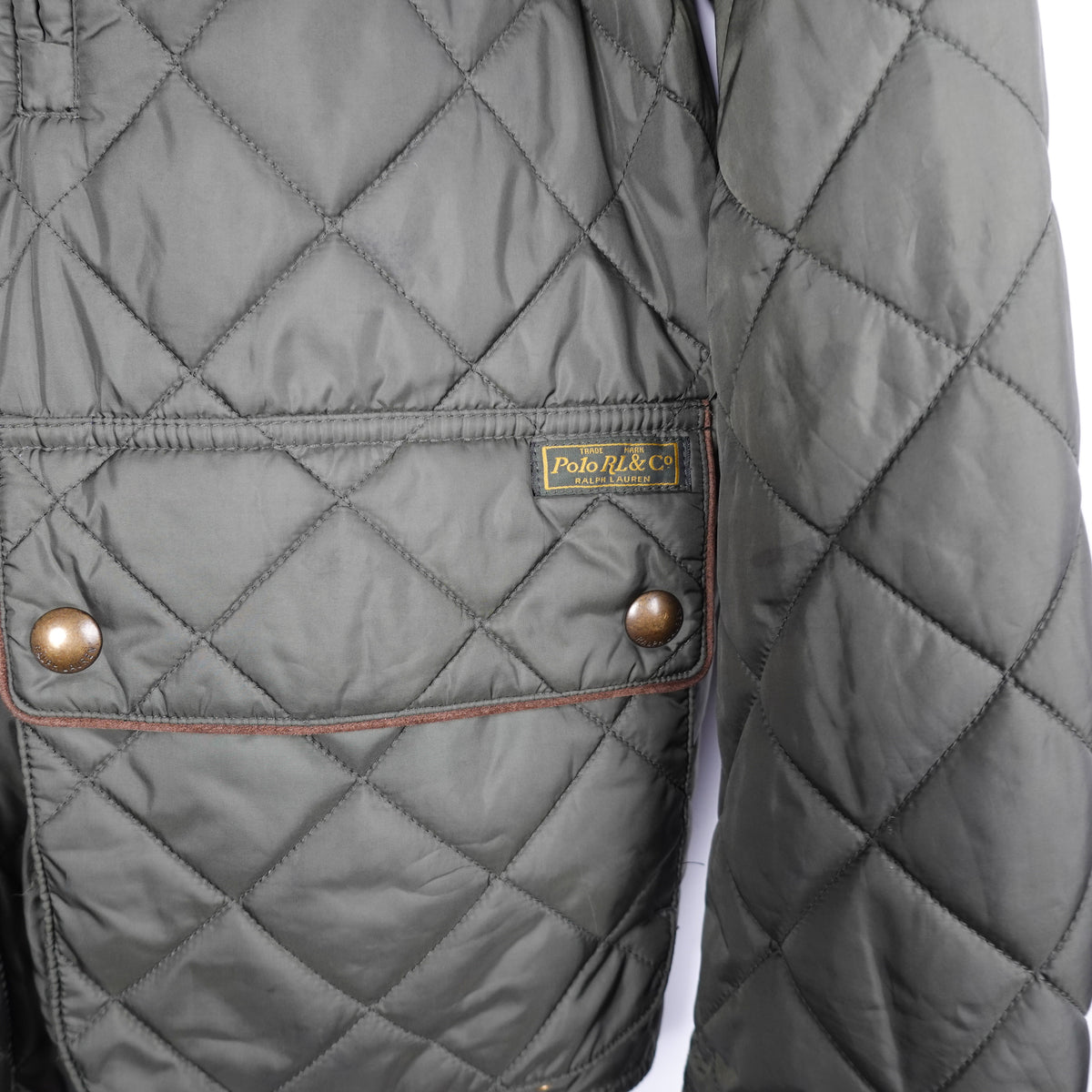 Polo RL Quilted Jacket - Size L