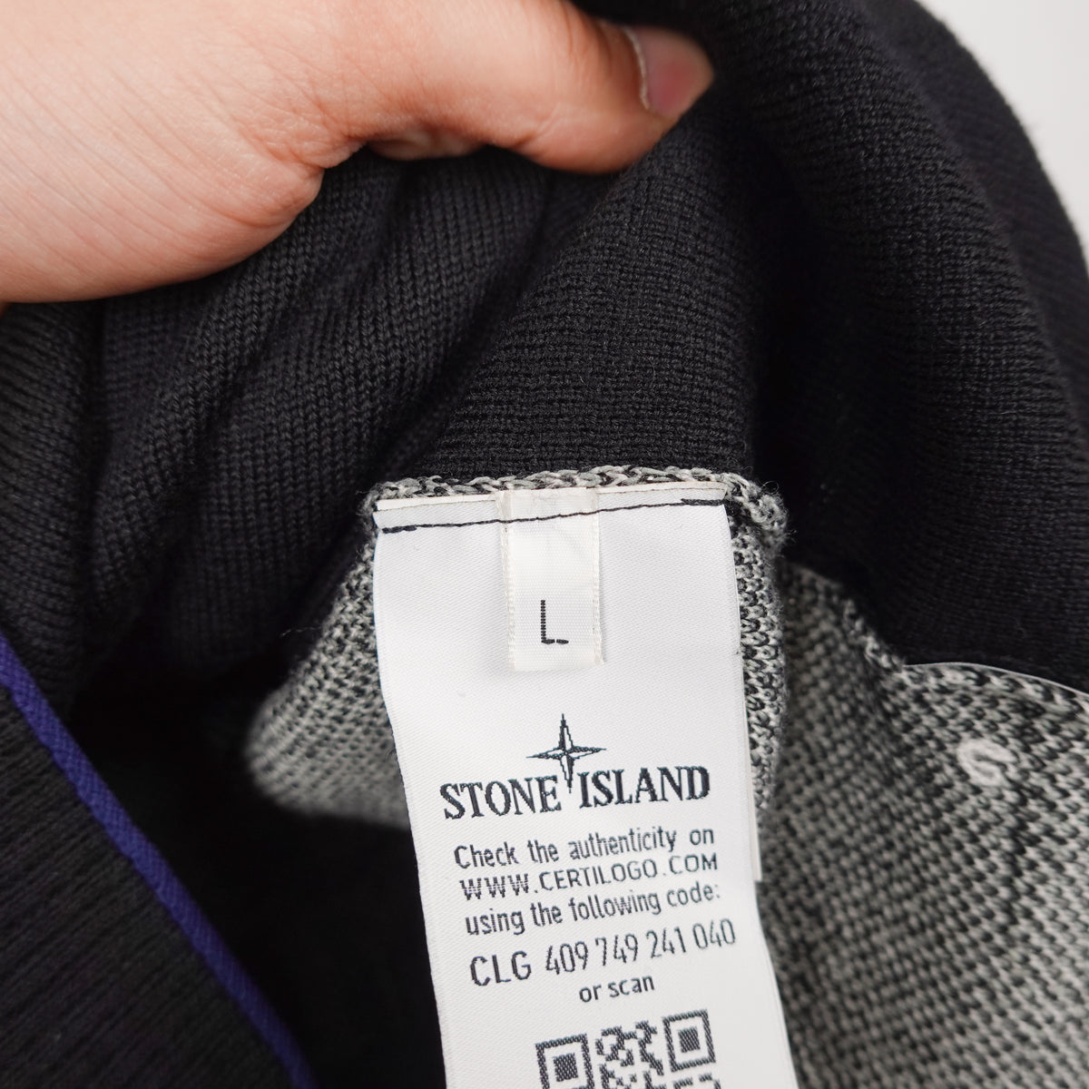 Stone Island Shadow Project Zip Up Knit - Size L