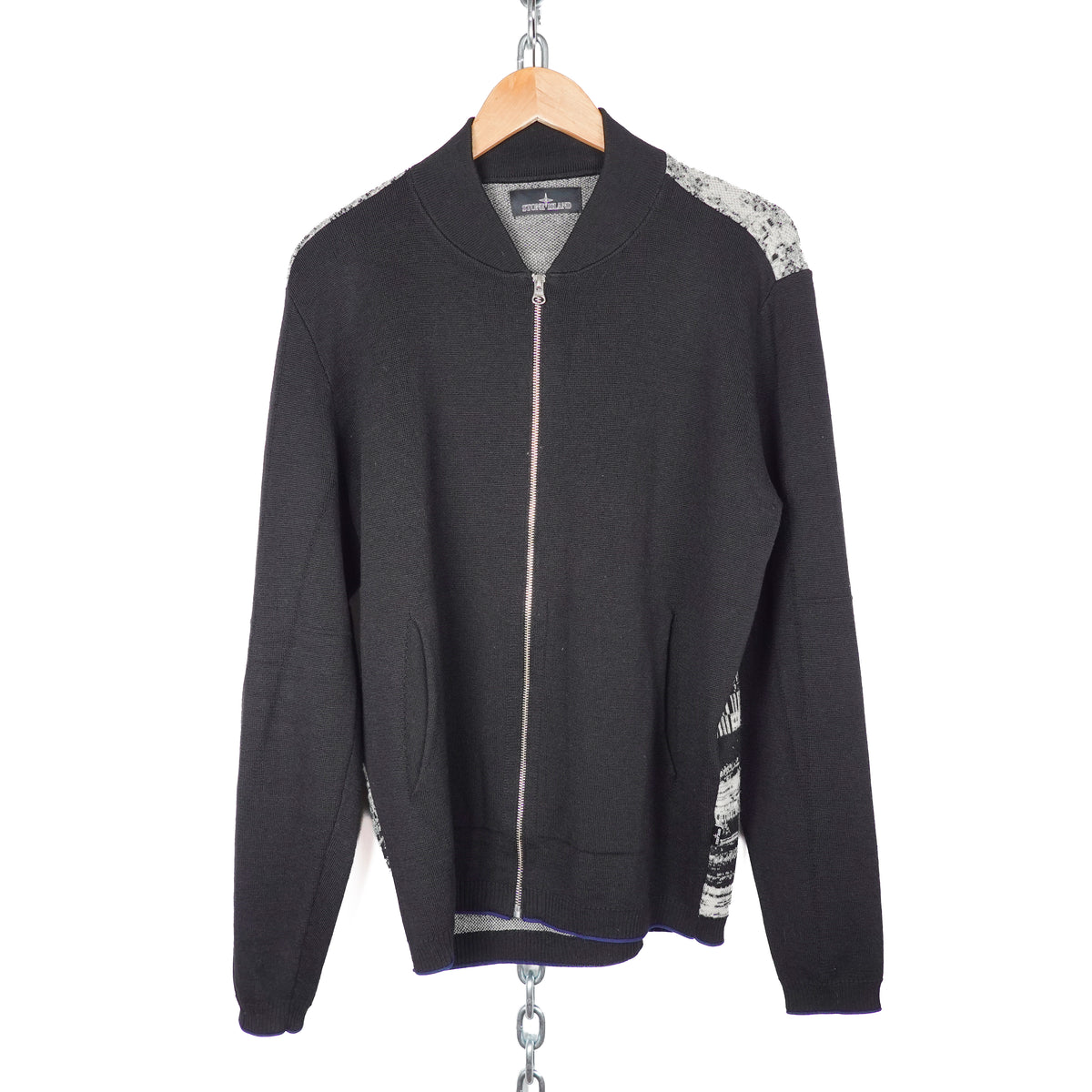 Stone Island Shadow Project Zip Up Knit - Size L