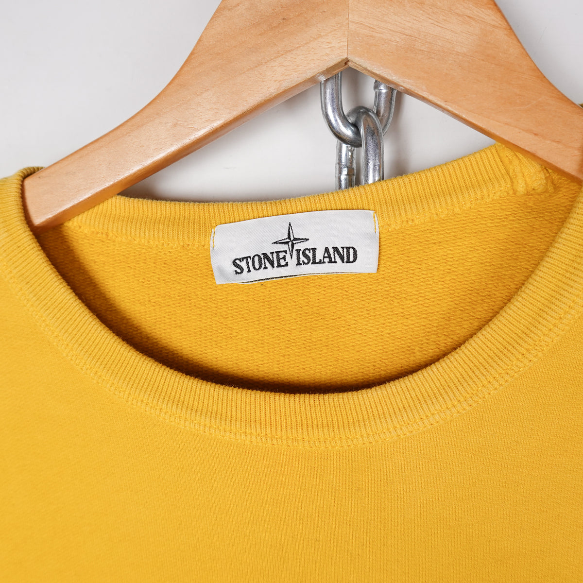 Stone Island Yellow Crewneck - Size L
