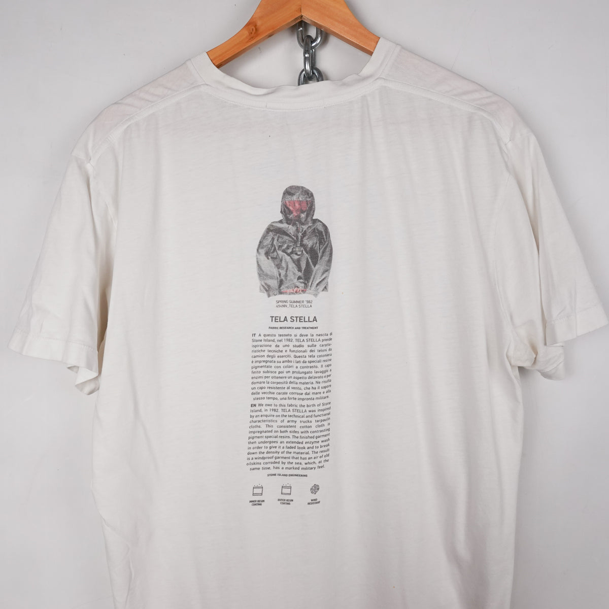 Stone Island Archivio White Tee - Size XL