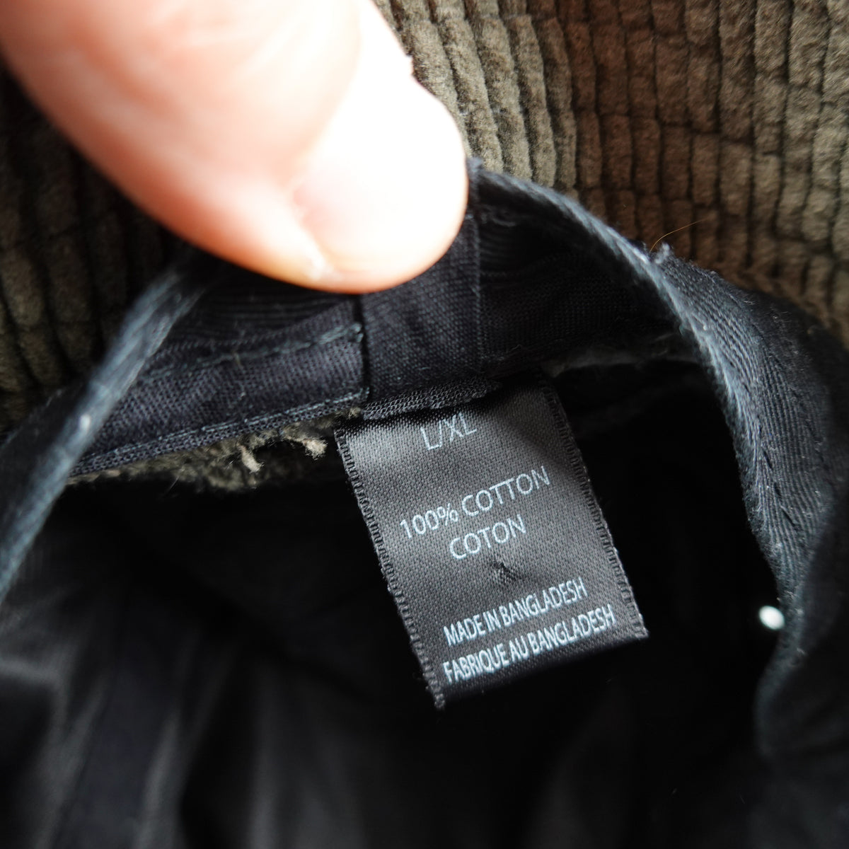 Stussy Corduroy Bucket Hat - Size L/XL