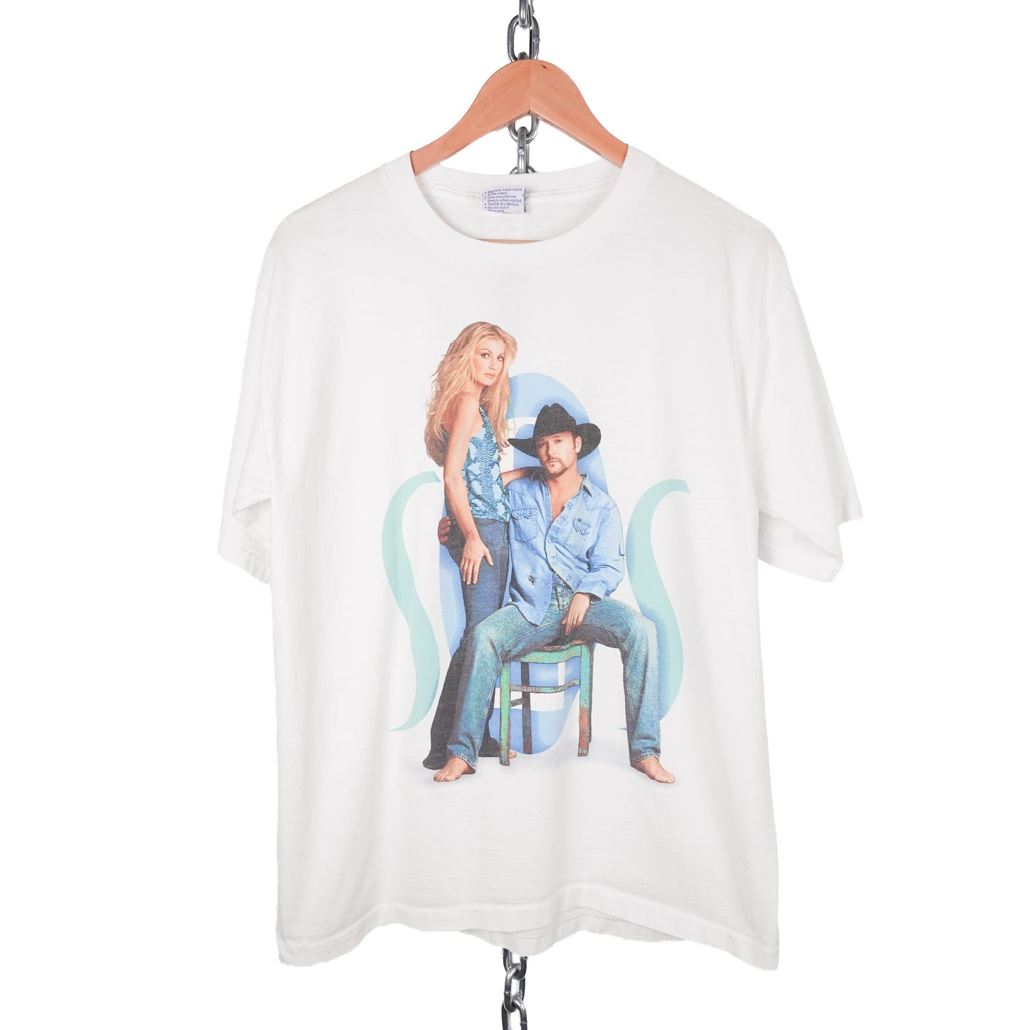 2000 Tim McGraw Faith Hill Tour Tee - Size L