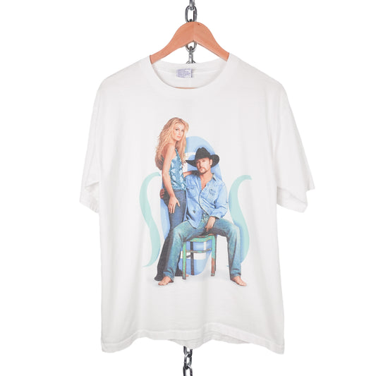 2000 Tim McGraw Faith Hill Tour Tee - Size L