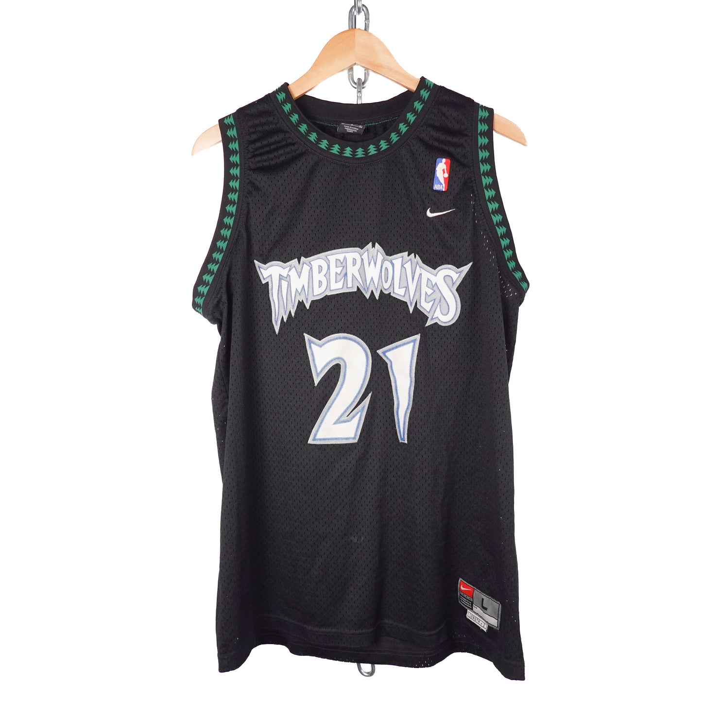 Vintage Timberwolves Garnett Jersey - Size L