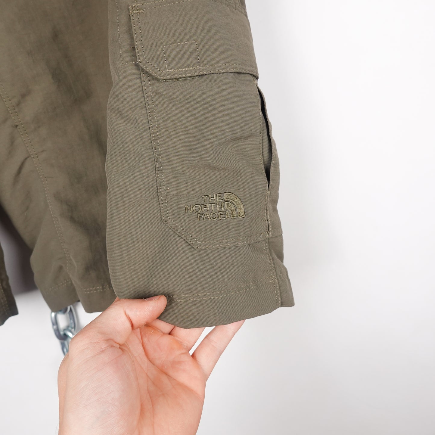 The North Face Green Cargo Shorts - Size 32