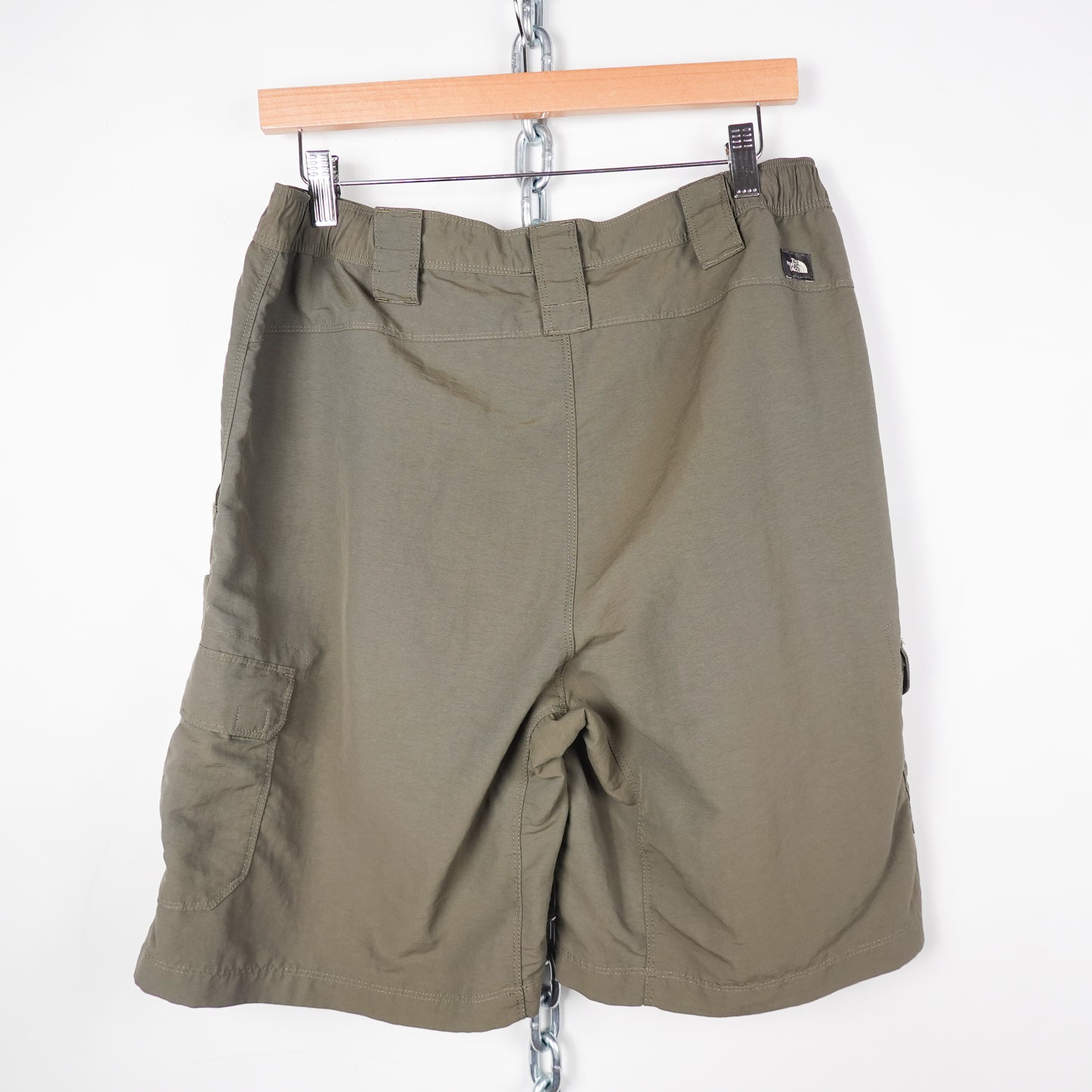 The North Face Green Cargo Shorts - Size 32
