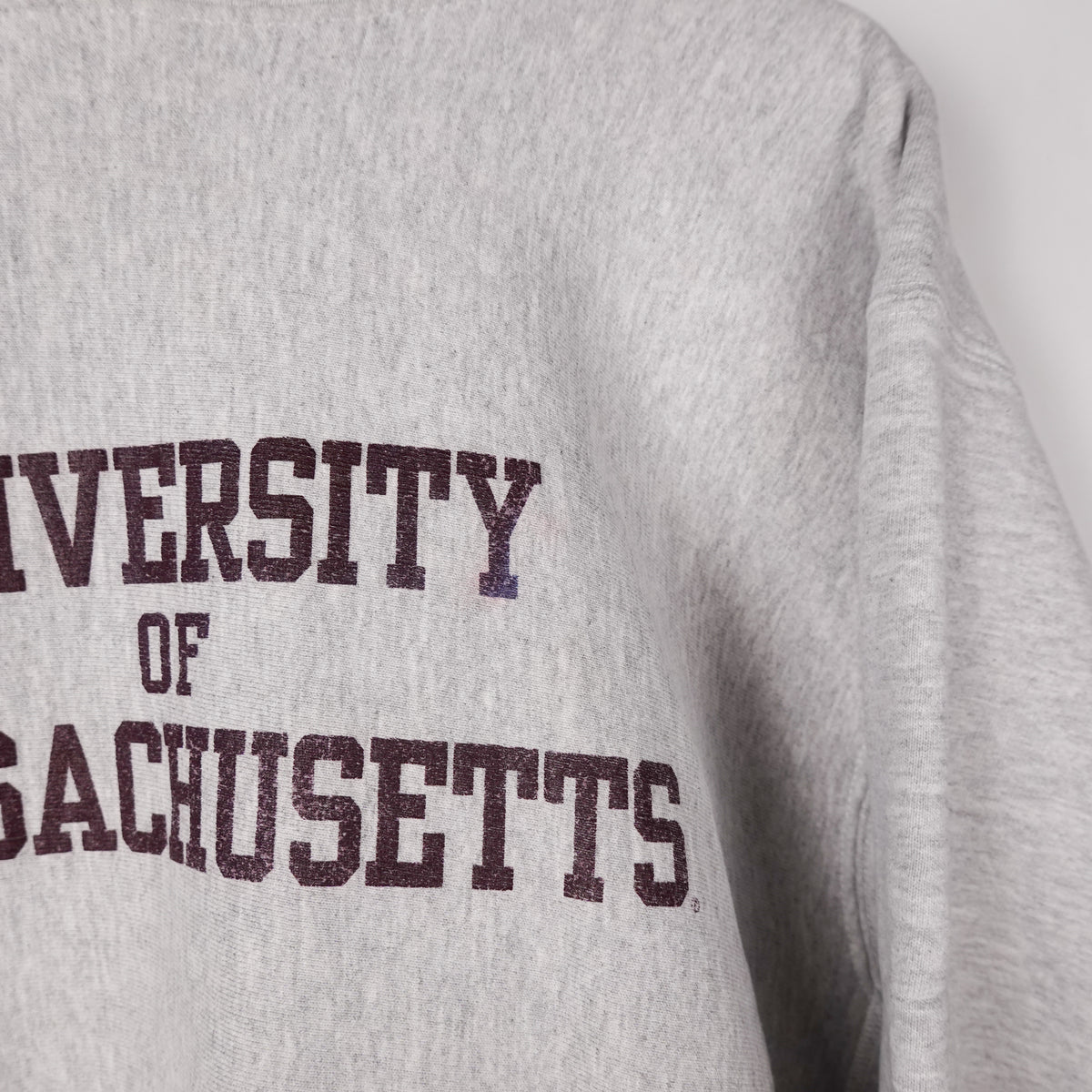 Vintage University Of Massachusetts Hoodie - Size XL